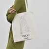 Culturesse She Is Virgo Eco Zodiac Muse Tote Bag