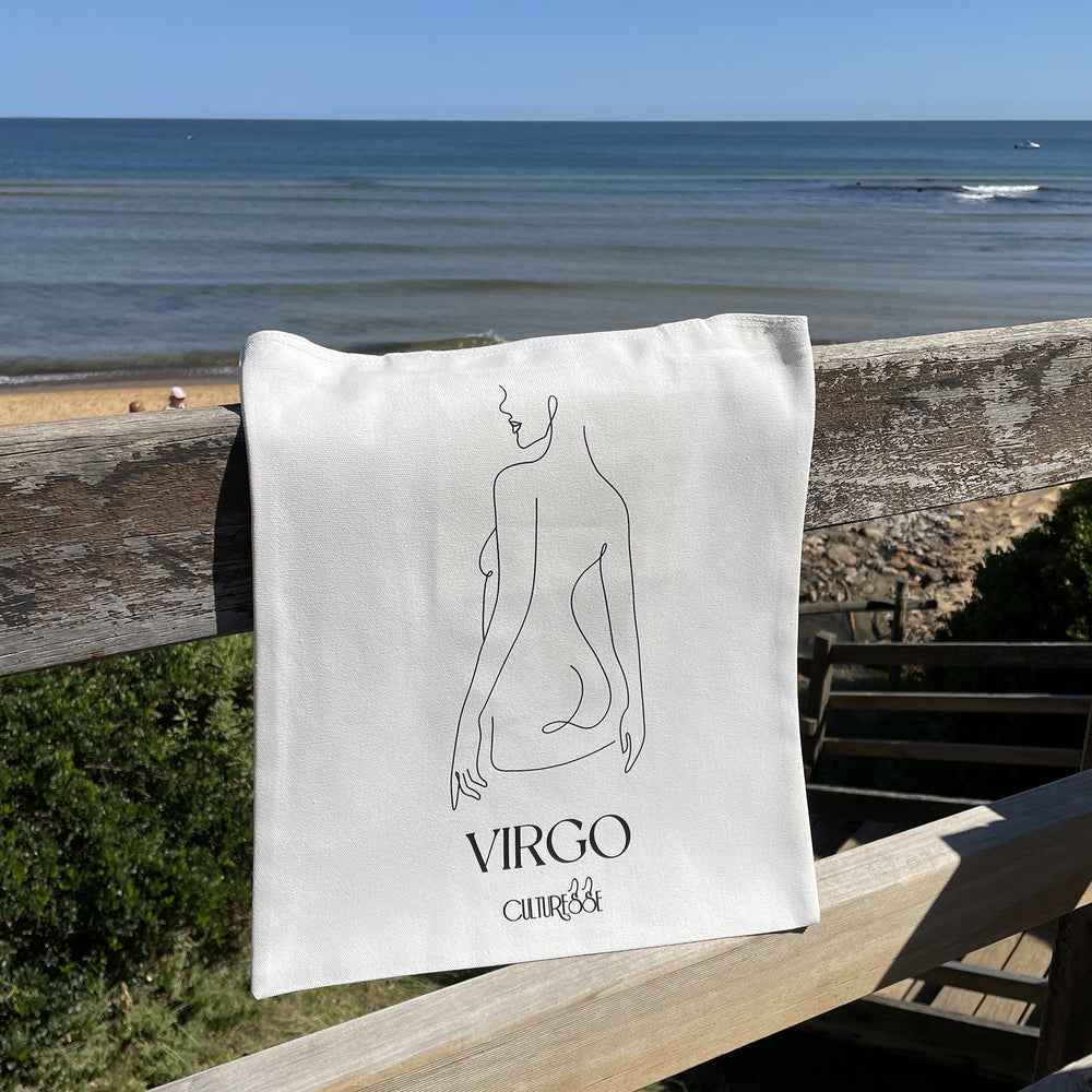 Culturesse She Is Virgo Eco Zodiac Muse Tote Bag