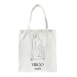 Culturesse She Is Virgo Eco Zodiac Muse Tote Bag