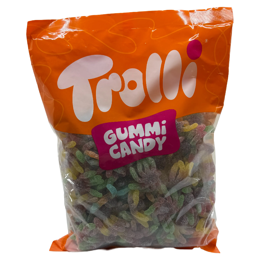 Trolli Sour Octopus 1.5 kg  Bulk Candy Lolly Bag