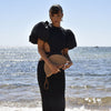 Culturesse Vana Natural Hand Woven Straw Bag (Tan)