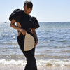Culturesse Vana Natural Hand Woven Straw Bag (White)