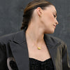 Culturesse Jaune Textured Teardrop Huggie Earrings (Gold)