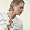 Culturesse Aquene Freshwater Pearl String Earrings
