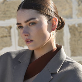 Culturesse Loire Pearl Drop Earrings