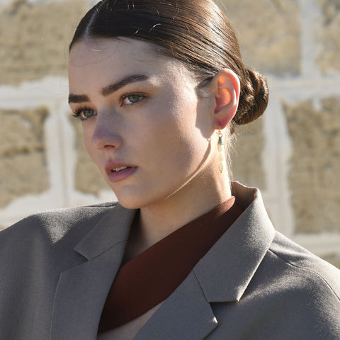 Culturesse Loire Pearl Drop Earrings