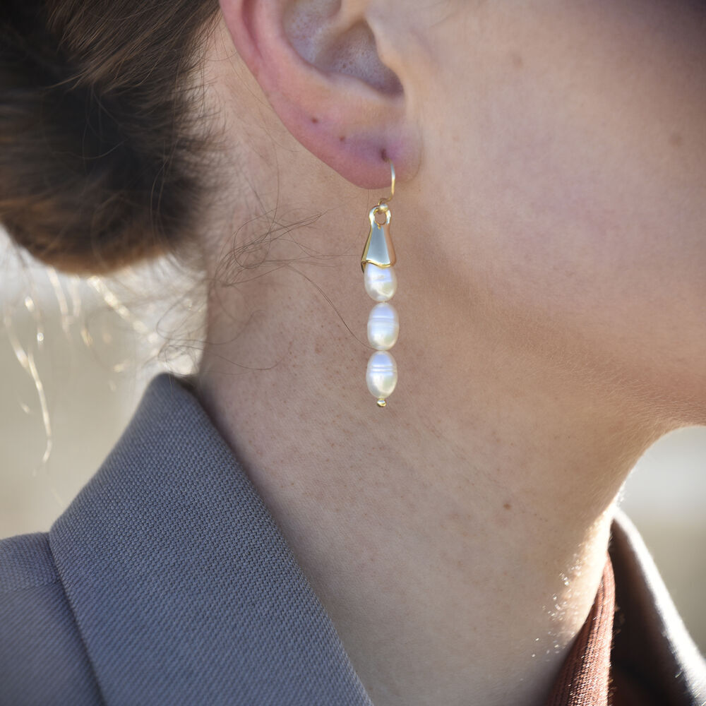 Culturesse Loire Pearl Drop Earrings