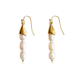 Culturesse Loire Pearl Drop Earrings