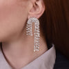 Culturesse Juliet Crystal Diamante Earrings