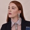 Culturesse Juliet Crystal Diamante Earrings