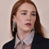 Culturesse Juliet Crystal Diamante Earrings
