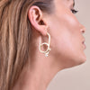 Culturesse Jacithe Modern Line Art Earrings