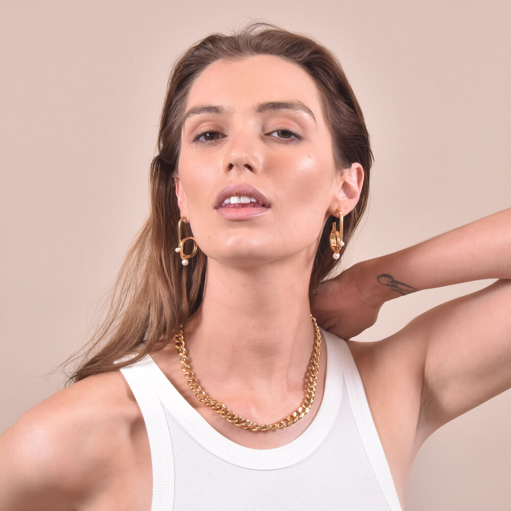 Culturesse Jacithe Modern Line Art Earrings