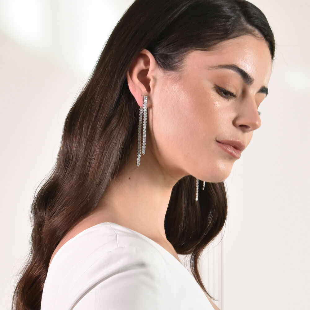 Culturesse Charmaine Glamour Drop Earrings