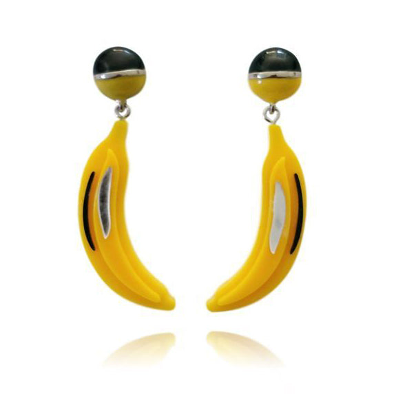 Culturesse Jacqui Banana Fashionista Earrings