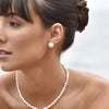 Culturesse Bay Baroque Pearl Stud Earrings