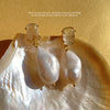 Culturesse Reverie Rutilated Quartz Baroque Pearl Earrings