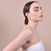 Culturesse Mediterranean Baroque Pearl Drop Earrings (Imperfect)