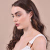 Culturesse Mediterranean Baroque Pearl Drop Earrings (Imperfect)