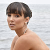 Culturesse Bay Baroque Pearl Stud Earrings (Imperfect No.1)