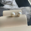 Culturesse Bay Baroque Pearl Stud Earrings (Imperfect No.4)