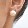 Culturesse Bay Baroque Pearl Stud Earrings (Imperfect No.5)