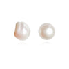 Culturesse Bay Baroque Pearl Stud Earrings (Imperfect No.5)