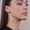 Culturesse Morley Gold Vermeil Bee Drop Earrings