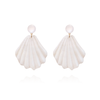 Culturesse Shea Beige Goddess Earrings