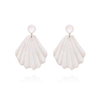 Culturesse Shea Beige Goddess Earrings