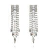 Culturesse Bellatrix Catwalk Diamante Statement Earrings