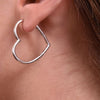 Culturesse Aimee Open Heart Earrings