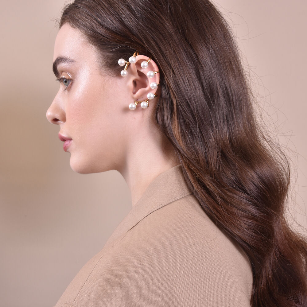 Culturesse Unforgettable Runway Cuff Earrings