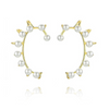 Culturesse Unforgettable Runway Cuff Earrings