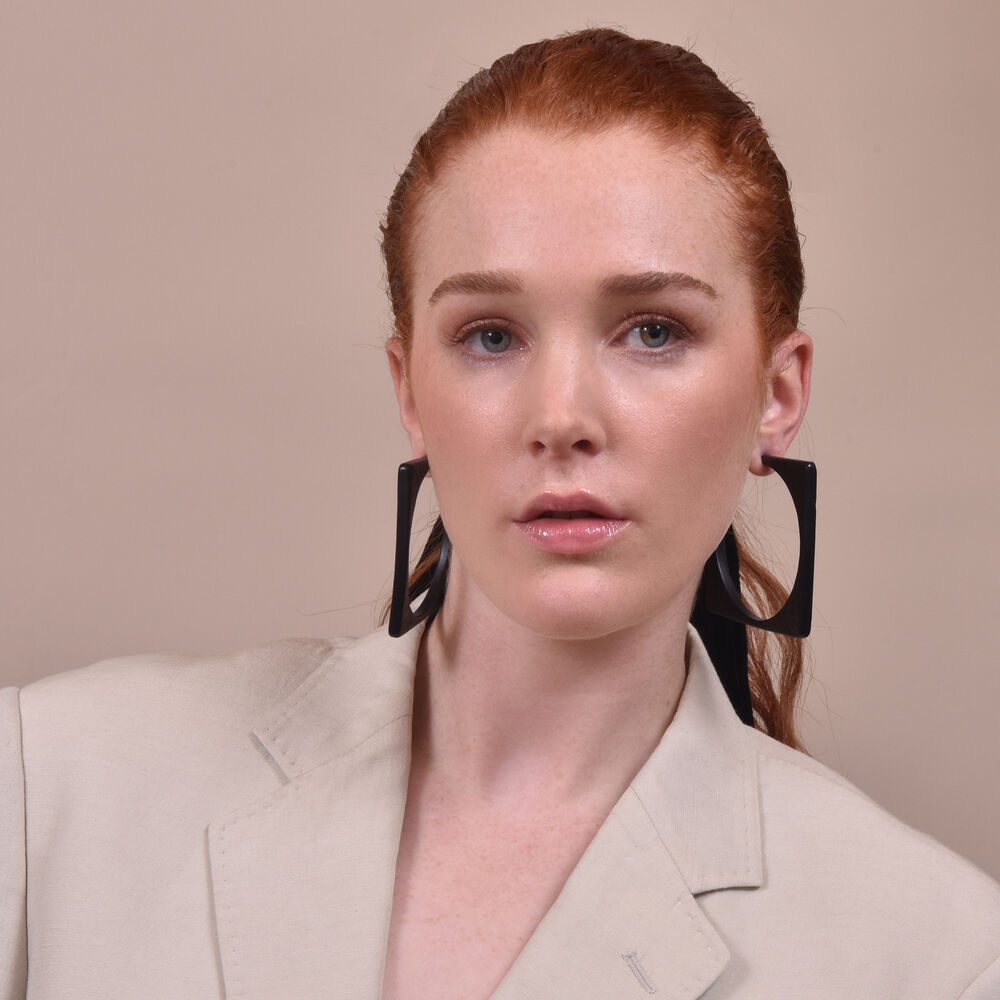 Culturesse Alia Geo Oversized Statement Earrings