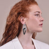 Culturesse Brooklyn Diamante Knot Earrings