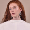 Culturesse Brooklyn Diamante Knot Earrings