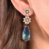 Culturesse Claramay Glamour Zircon Drop Earrings