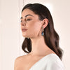 Culturesse Claramay Glamour Zircon Drop Earrings