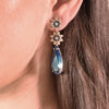 Culturesse Claramay Glamour Zircon Drop Earrings