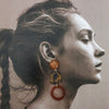 Culturesse Leticia Geometry Drop Earrings