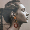 Culturesse Leticia Geometry Drop Earrings