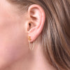 Culturesse Beau Gold Filled Dainty Bulldog Earrings