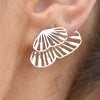 Culturesse Bellona Artsy Butterfly Earrings