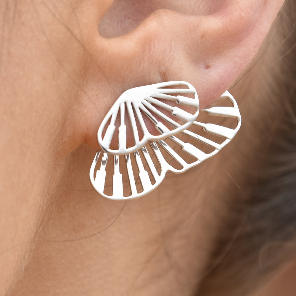 Culturesse Bellona Artsy Butterfly Earrings