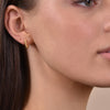 Culturesse Aster Gold Filled Dainty Twist Earrings