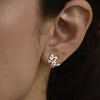 Culturesse Chinese Love Earrings (Silver)