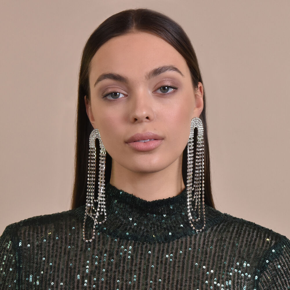 Culturesse Aelda Oversized Catwalk Earrings