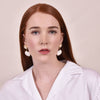 Culturesse Mercy Shell Drop Earrings