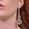 Culturesse Isadora Beaded Floral Drop Earrings